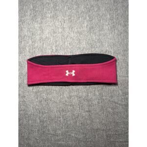 Underarmour Fleece Headband-One Size/Pink/Stretch/Winter/Warm